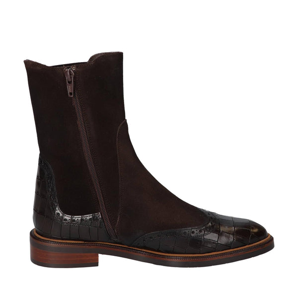 Booties, Donkerbruin