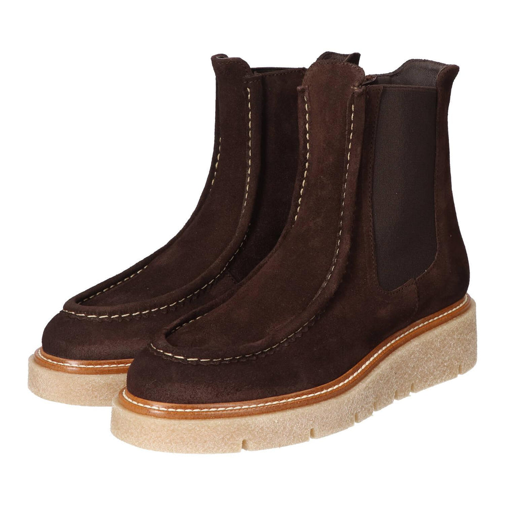 Bottines, marron foncé