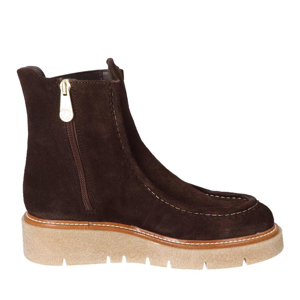 Bottines, marron foncé