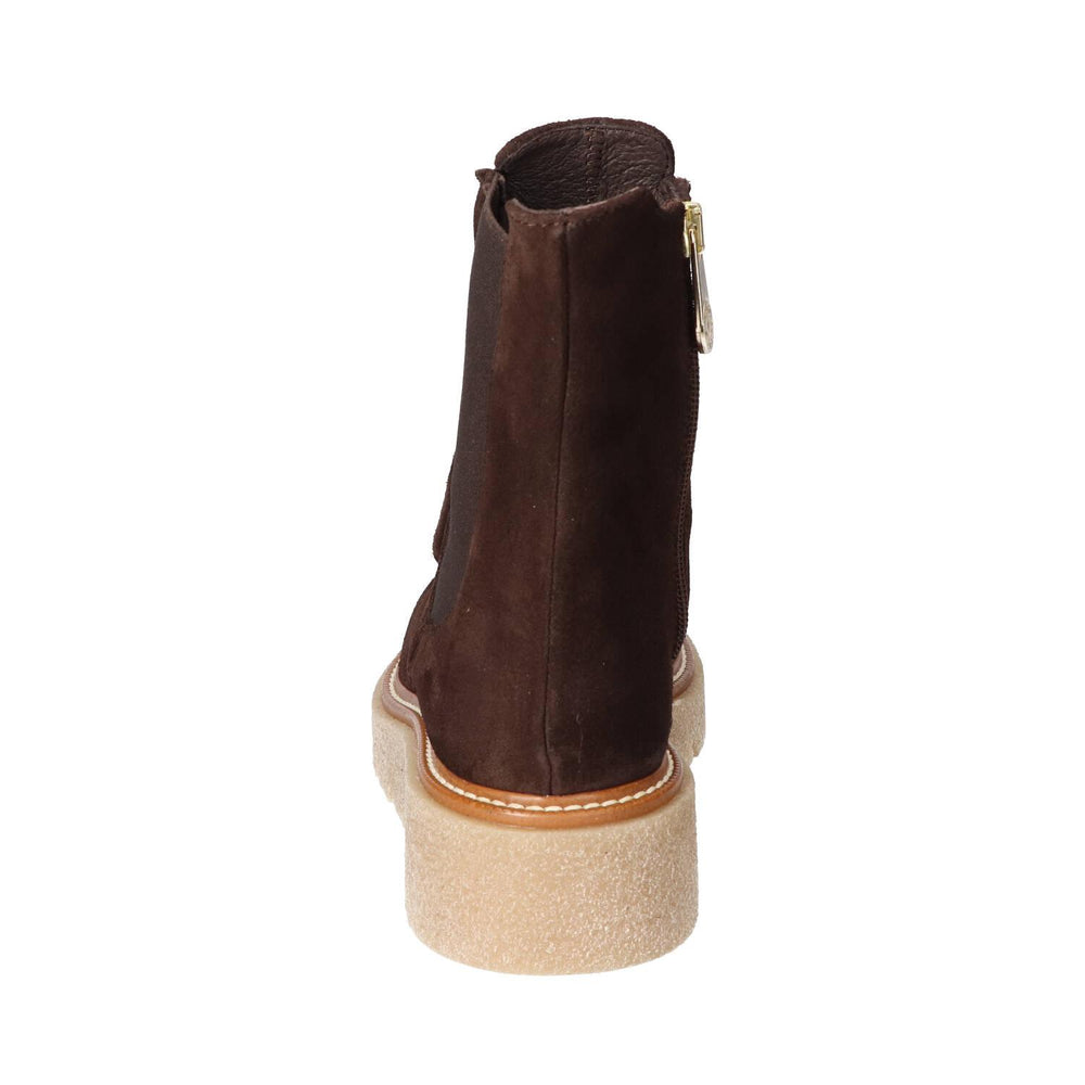 Bottines, marron foncé