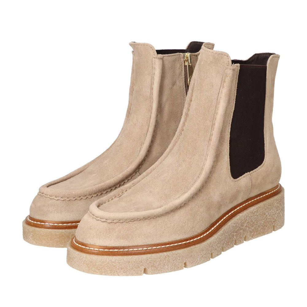 Bottines, Taupe