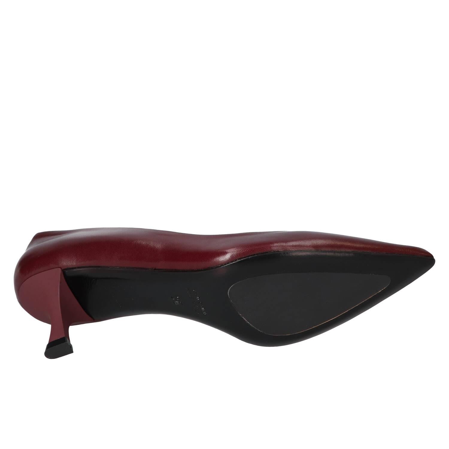 Pumps, Bordeaux