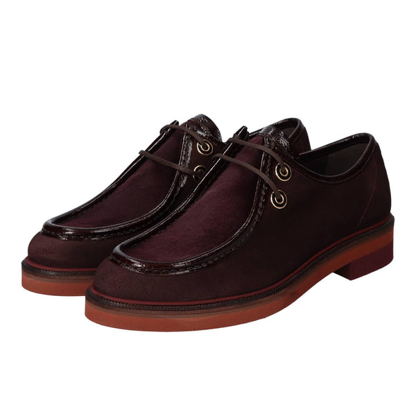 Veterschoenen, Bordeaux
