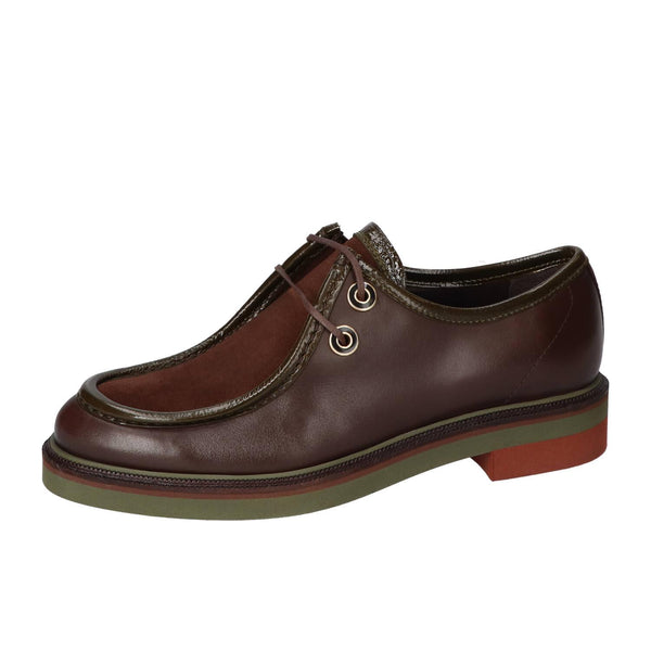 Chaussures à lacets, Marron foncé
