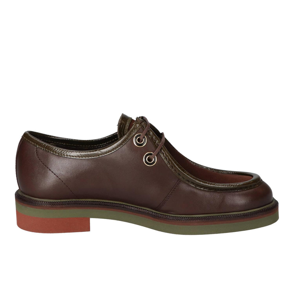 Chaussures à lacets, Marron foncé