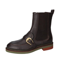 Bottines, marron foncé