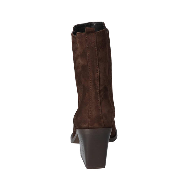 Bottines, marron foncé
