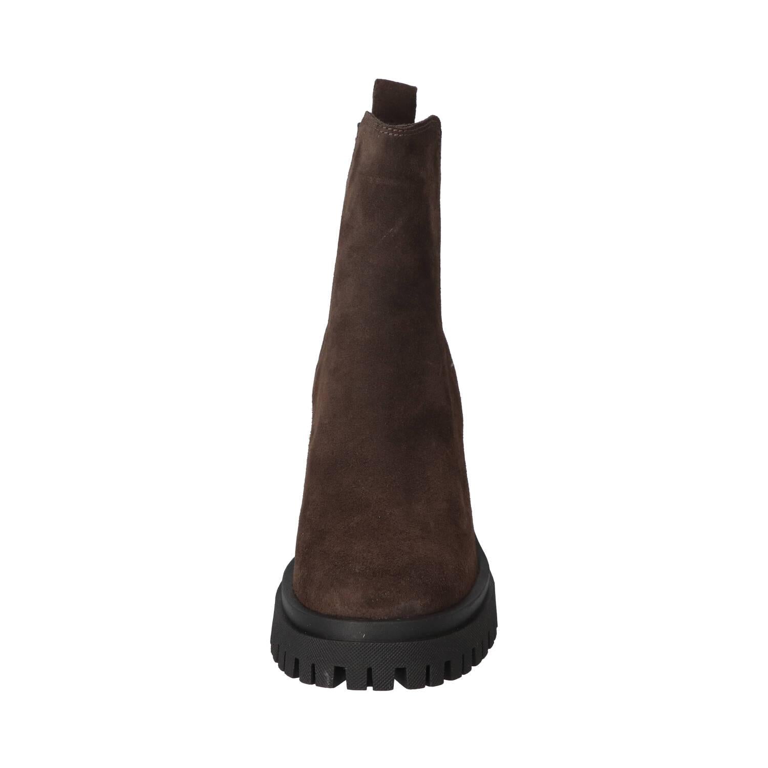 Bottines, marron foncé