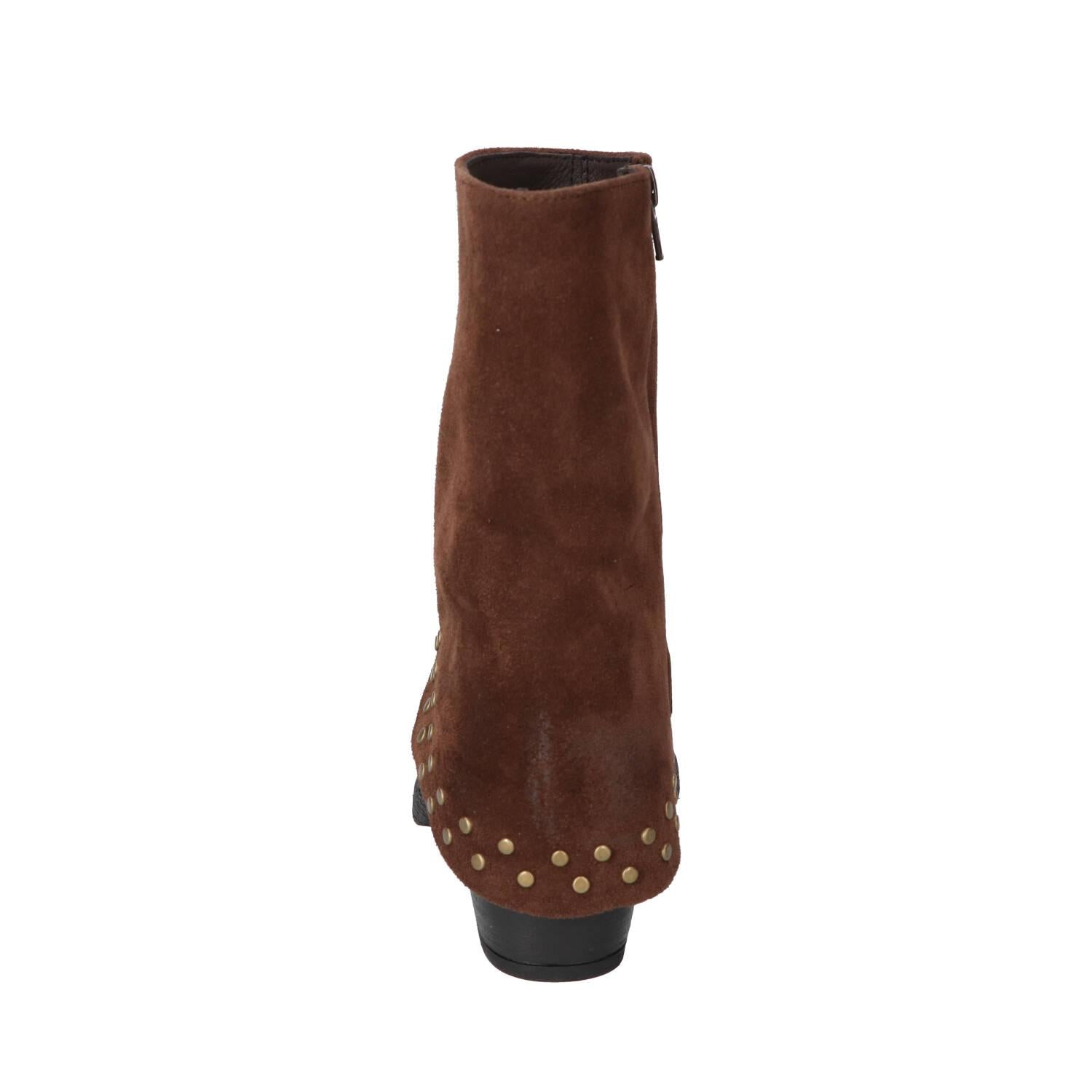Booties, Donkerbruin