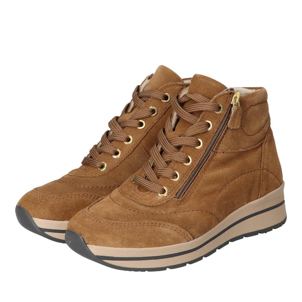 Booties, Cognac
