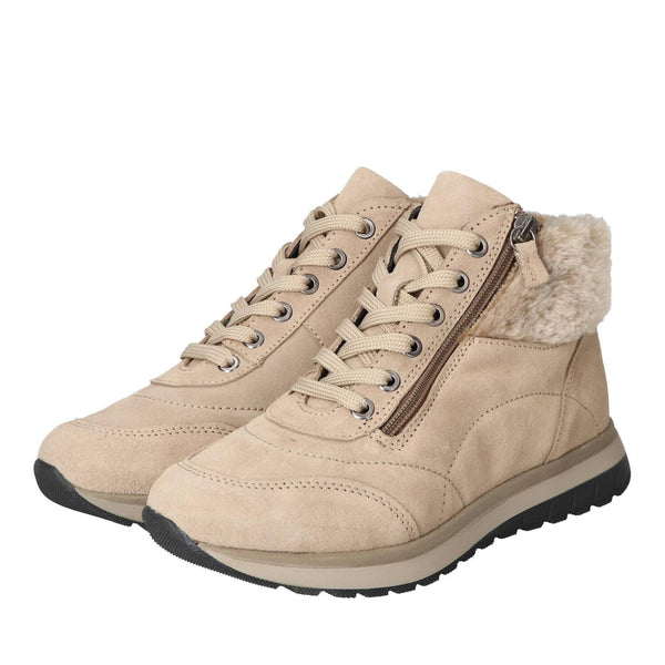 Booties, Taupe