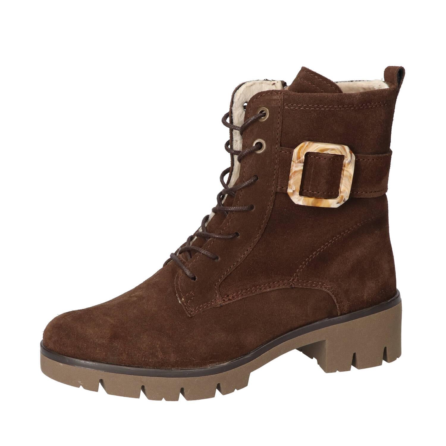 Bottines, marron foncé