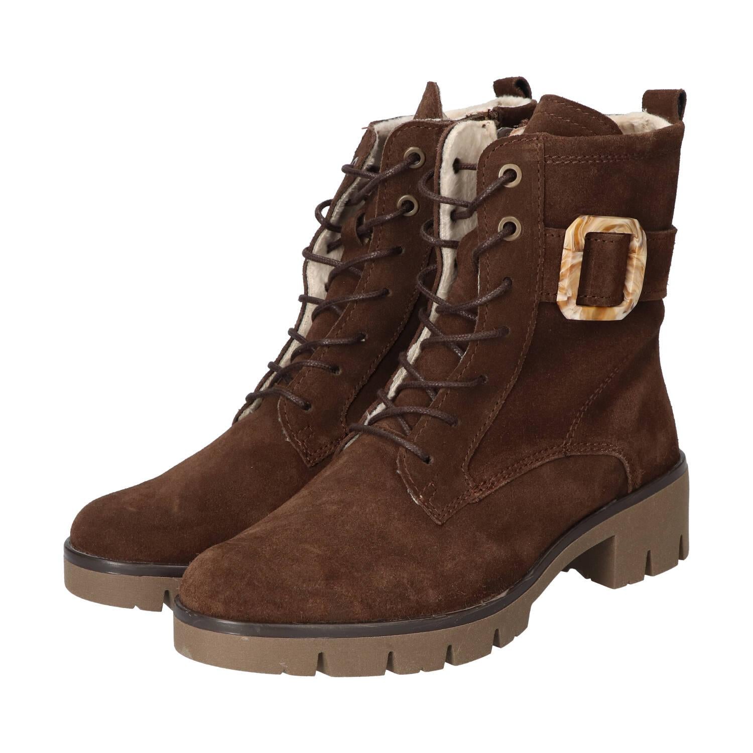 Bottines, marron foncé