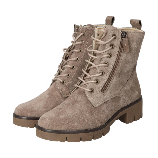 Booties, Taupe