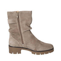 Booties, Taupe