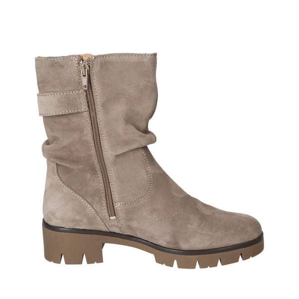 Booties, Taupe