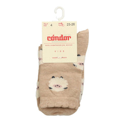 Chaussettes, beige clair