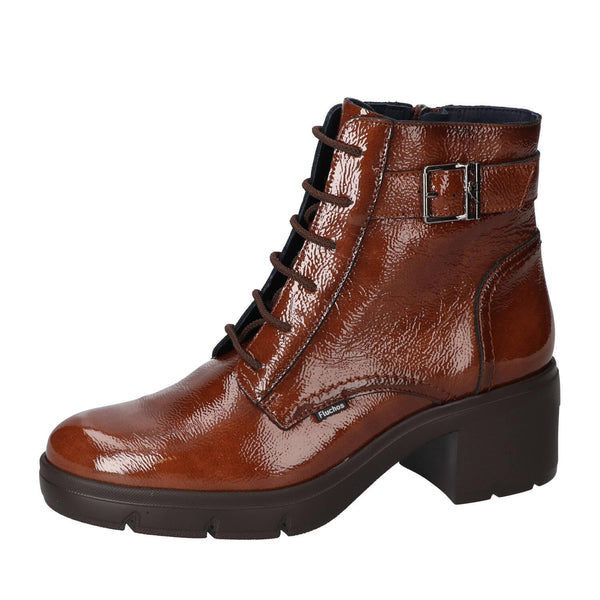 Booties, Cognac