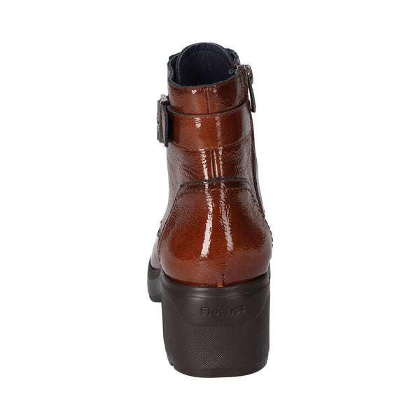 Booties, Cognac