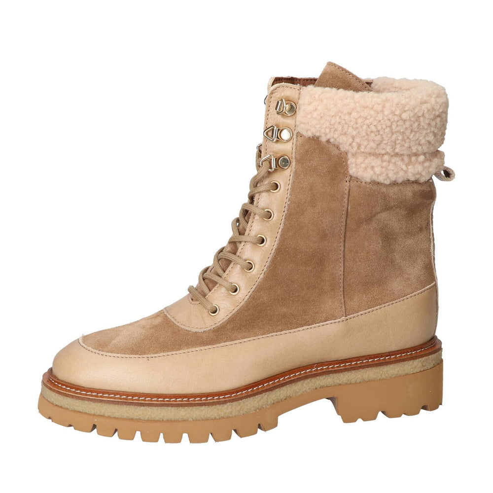 Booties, Taupe