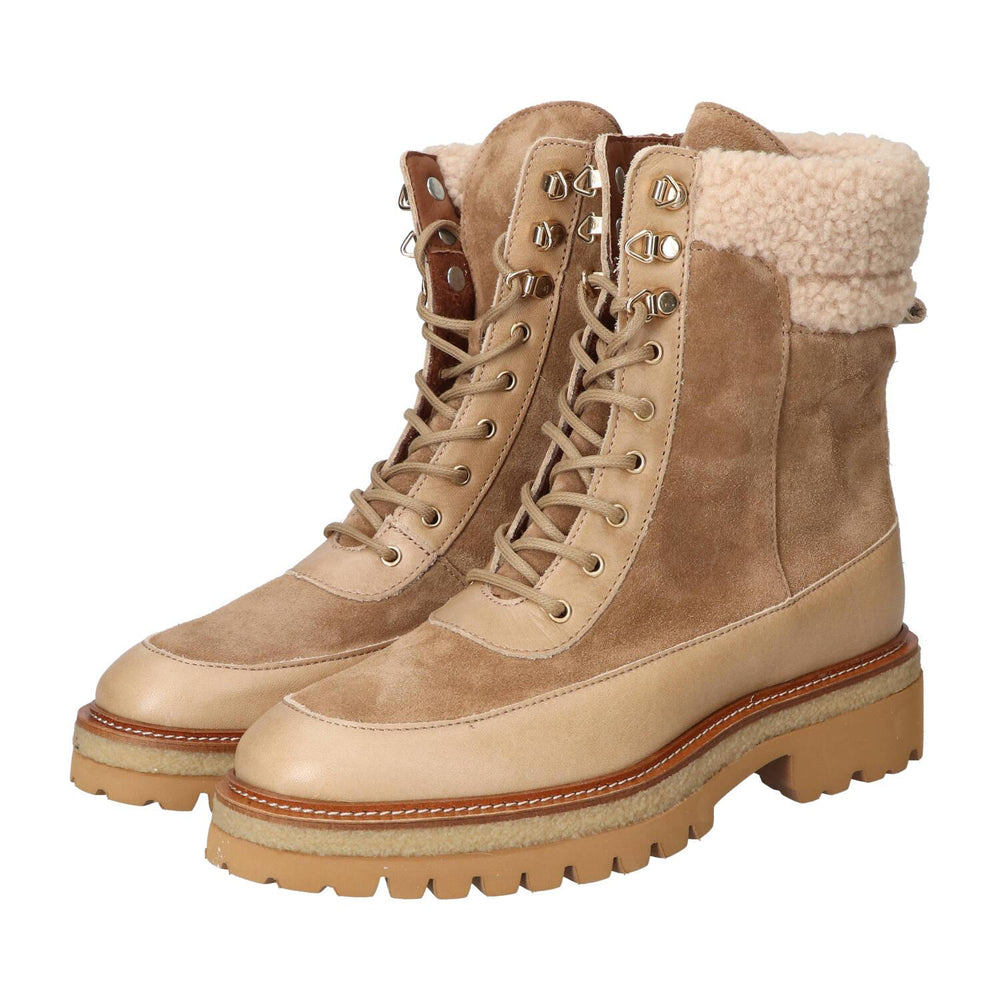Booties, Taupe