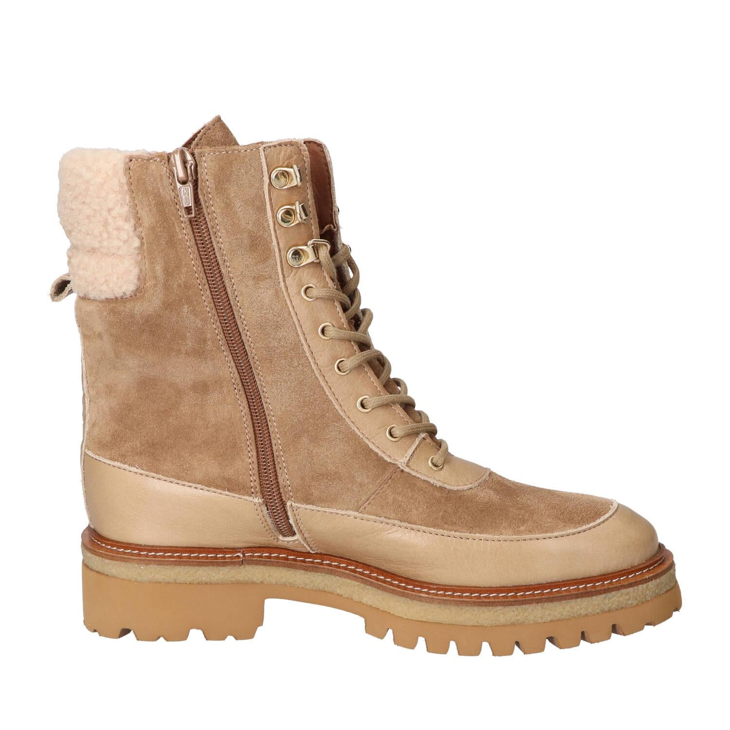 Bottines, Taupe