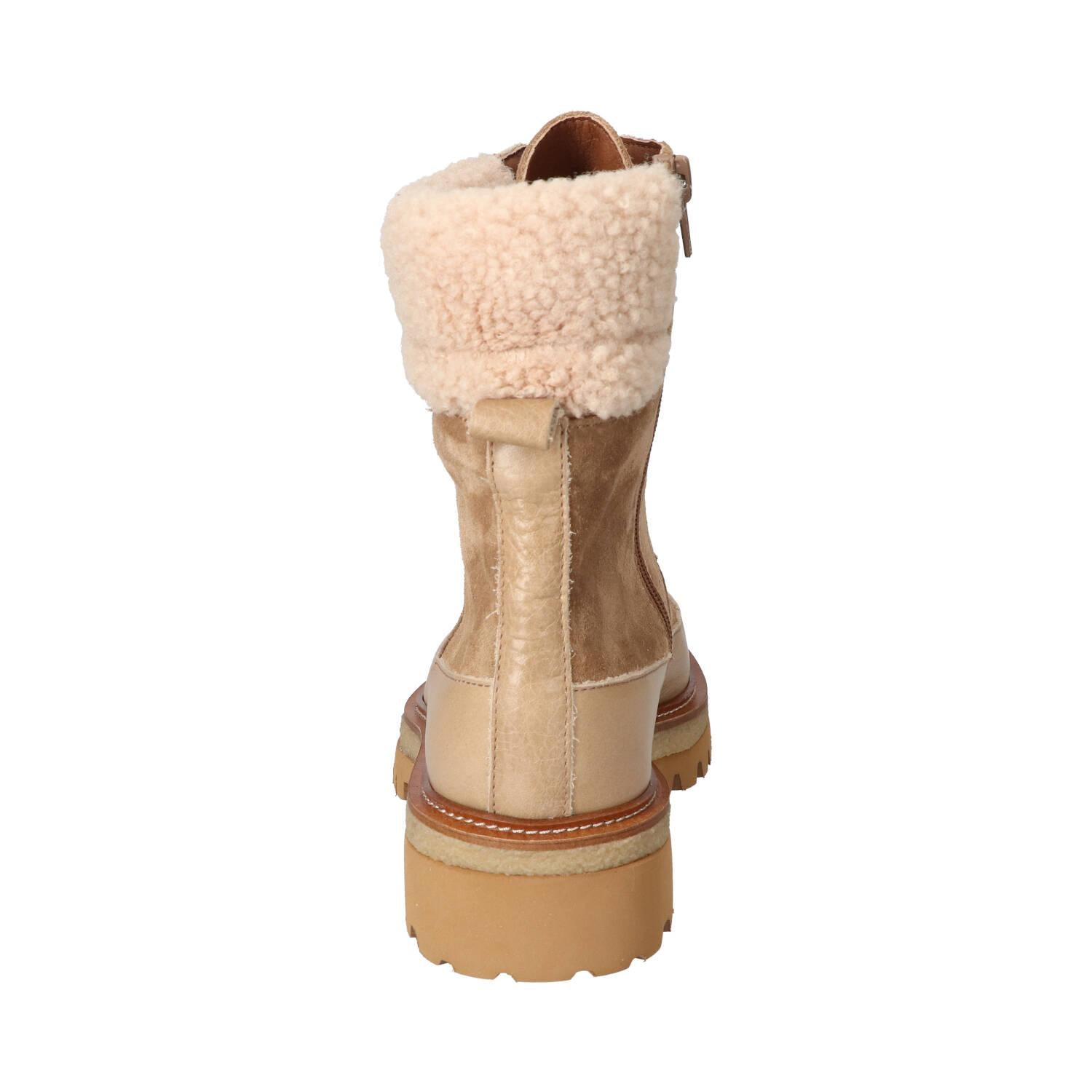 Bottines, Taupe