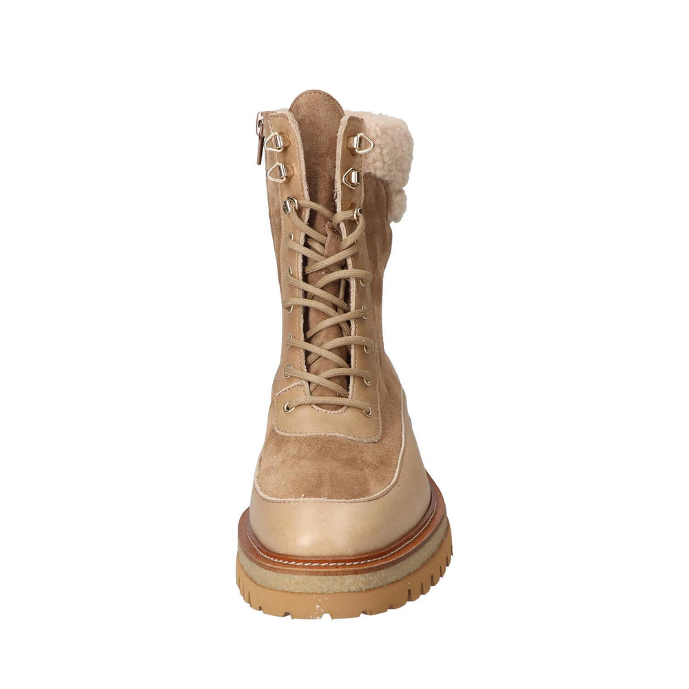 Booties, Taupe