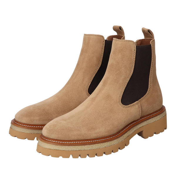 Booties, Taupe