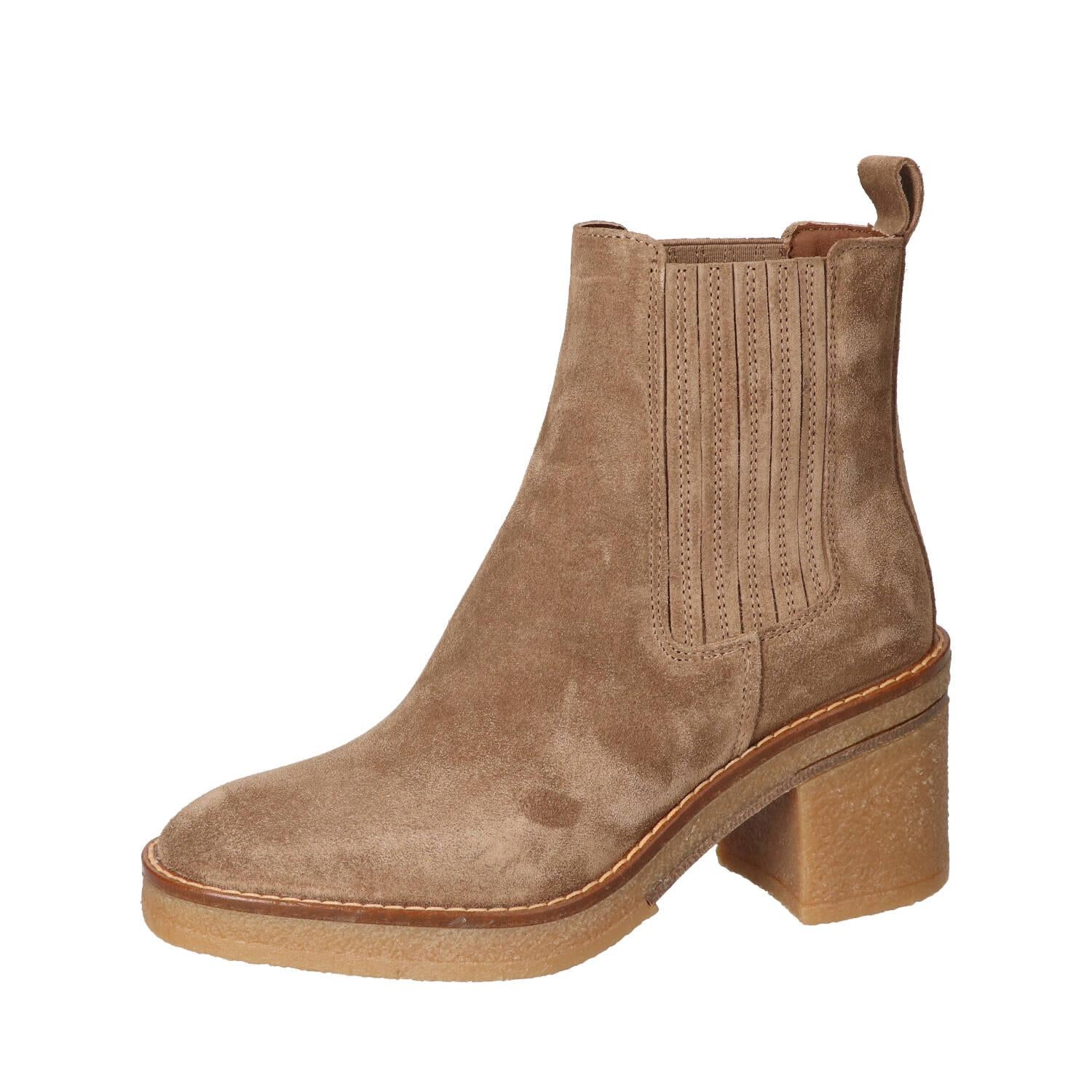 Bottines, Taupe