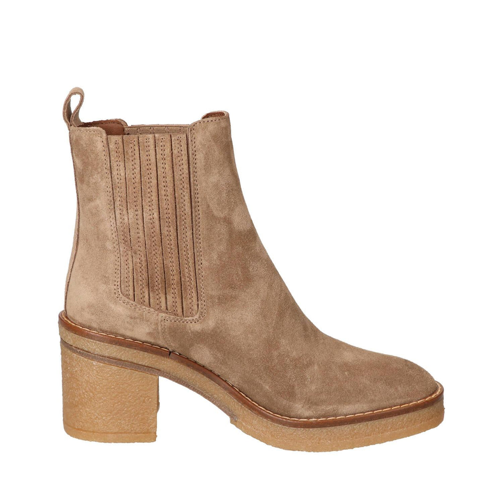 Booties, Taupe