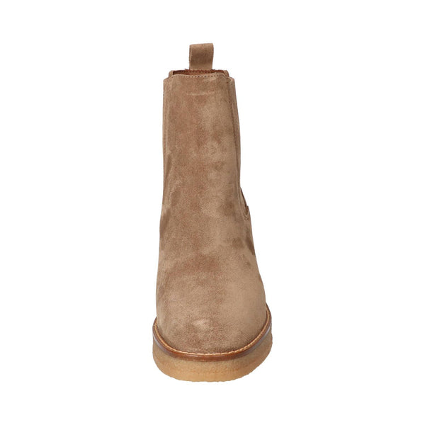 Booties, Taupe