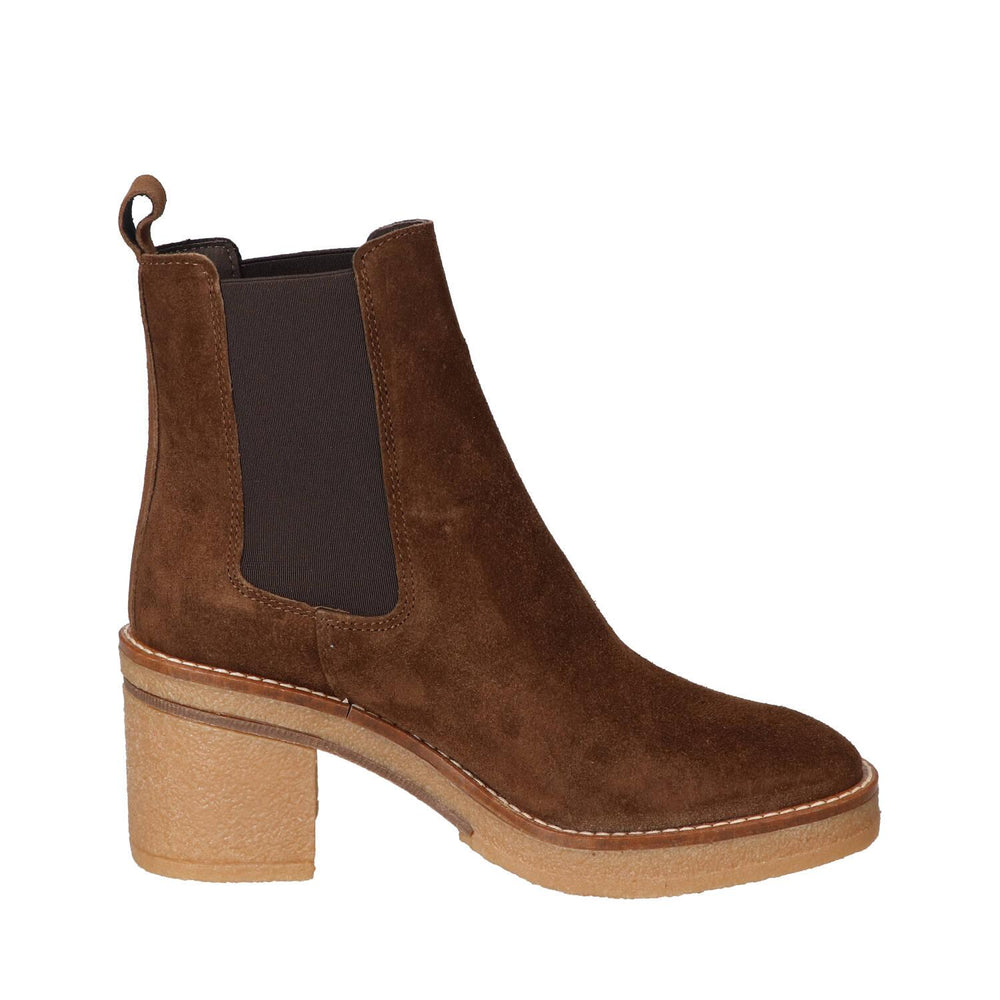 Booties, Donkerbruin