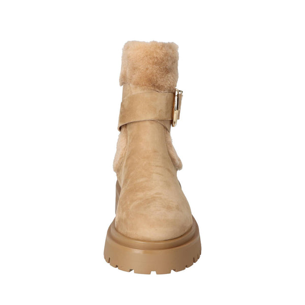 Booties, Cognac