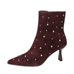 Bottines, marron foncé