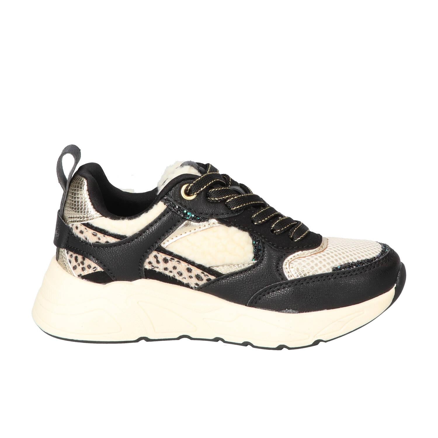 Sneakers Veter, Zwart