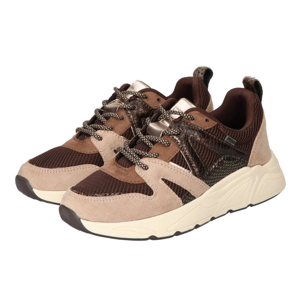 Baskets, marron foncé