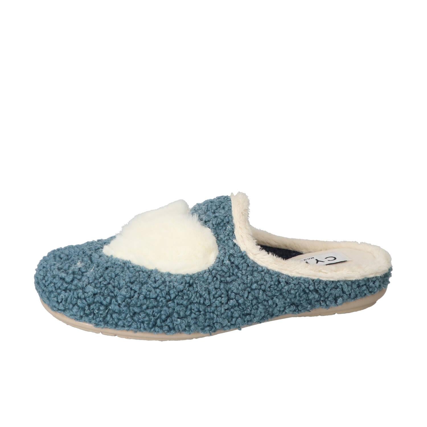Pantoffels, Blauw