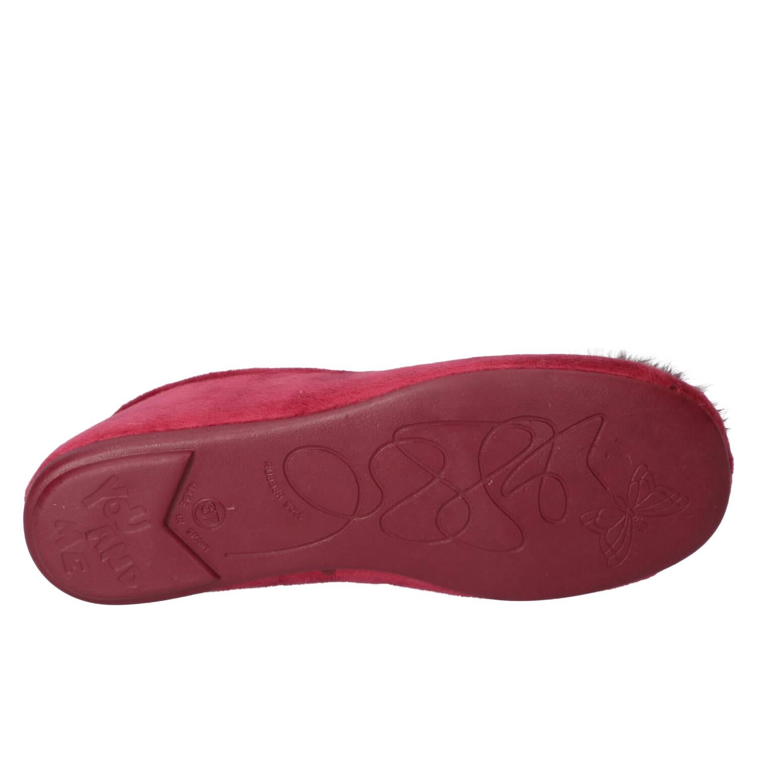 Pantoffels, Rood