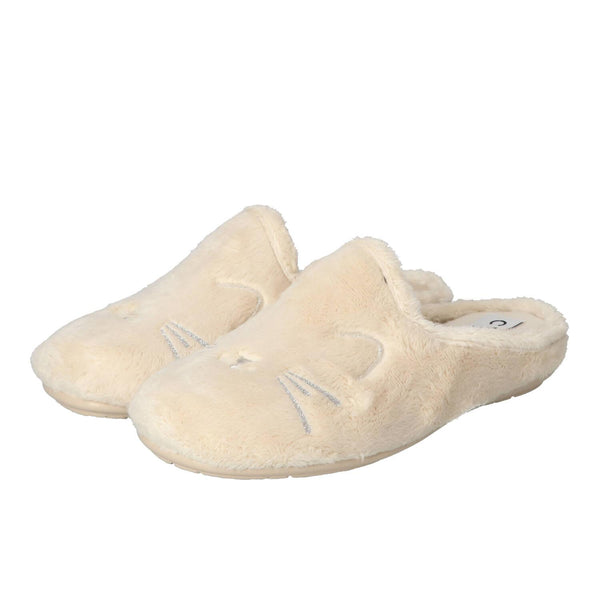 Pantoffels, Lichtbeige