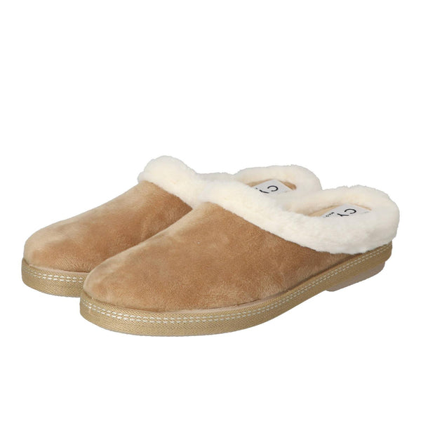 Pantoffels, Lichtbeige