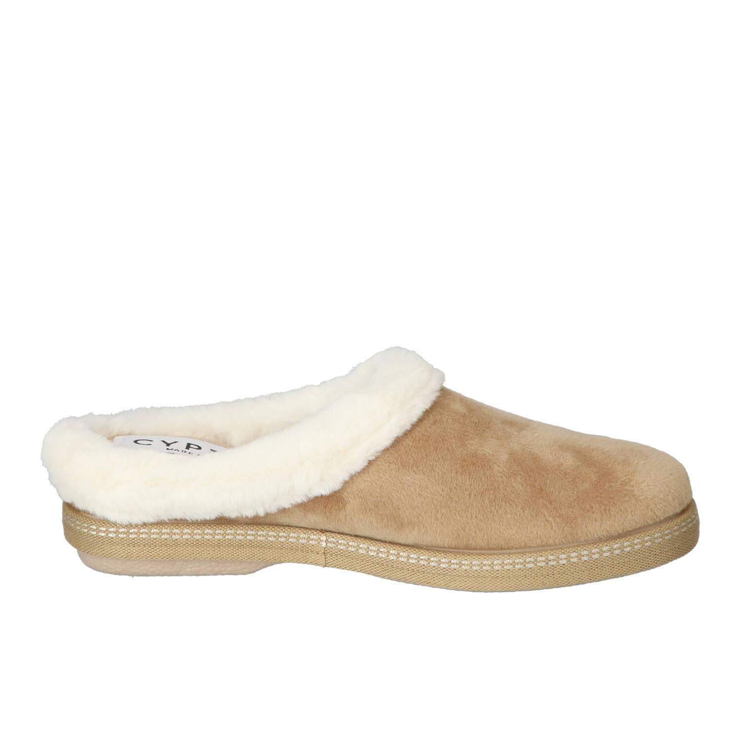 Pantoffels, Lichtbeige