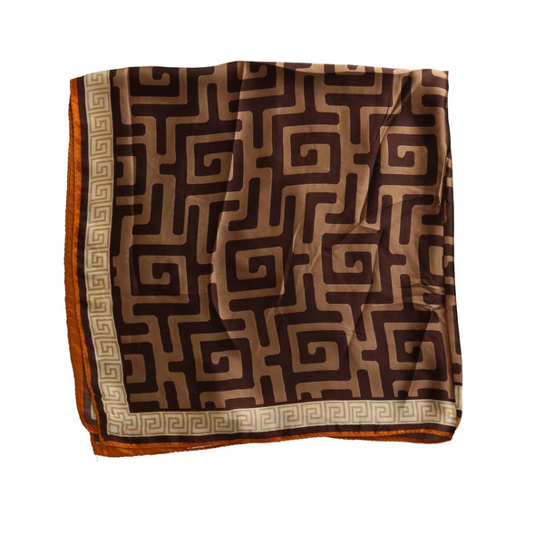Foulards, Marron foncé