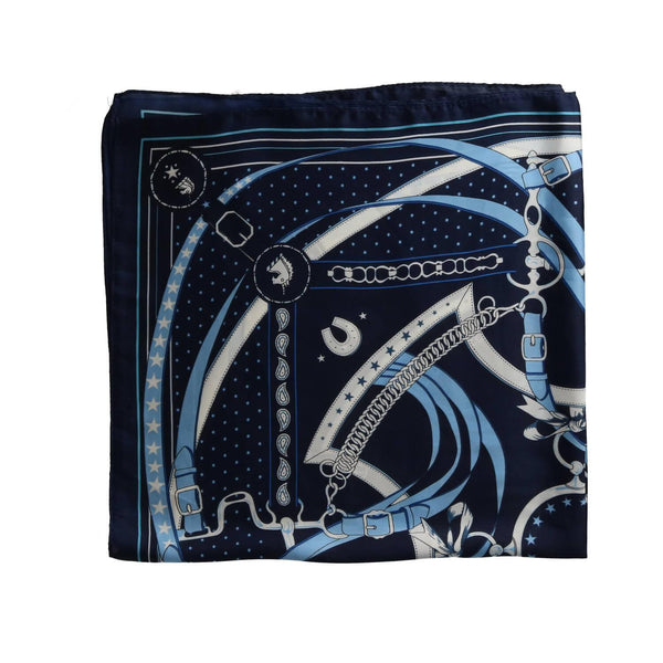 Sjaals, Blauw