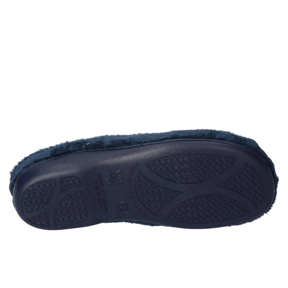 Pantoffels, Blauw