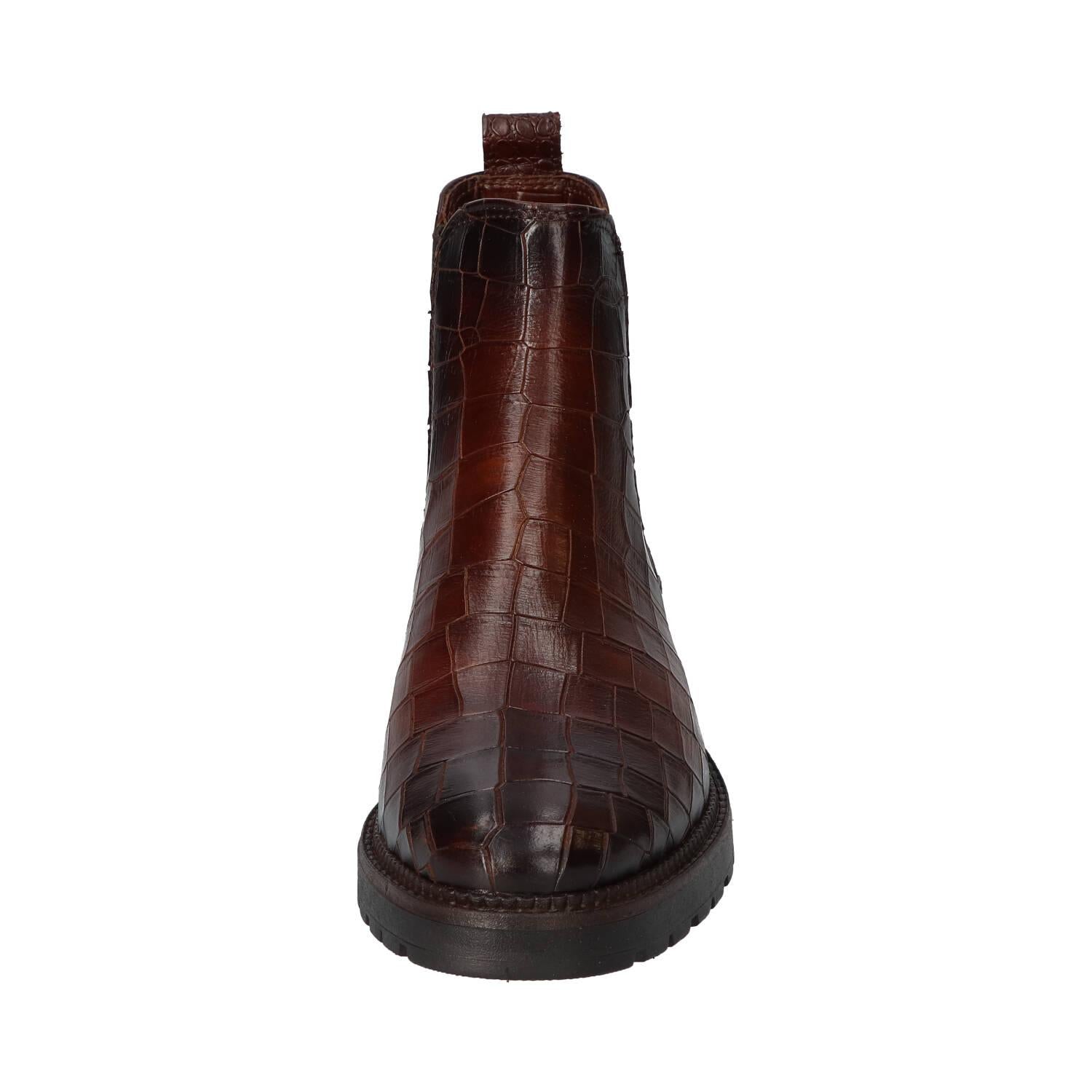 Bottines, marron foncé