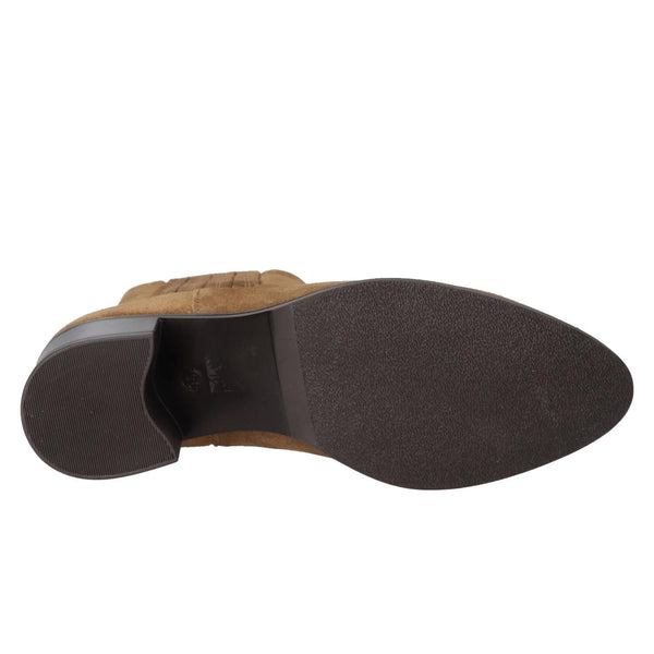 Booties, Cognac