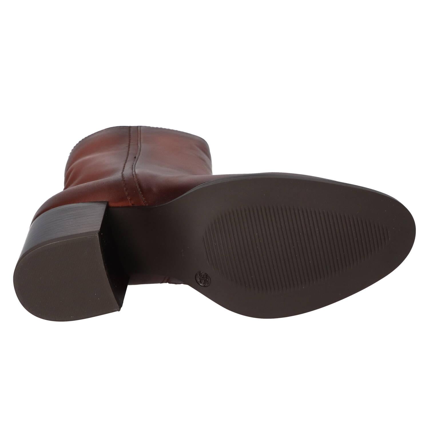 Bottines, marron foncé