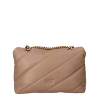 Schoudertassen, Taupe