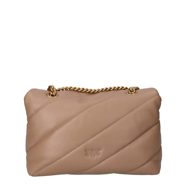 Schoudertassen, Taupe